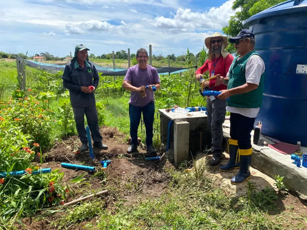 Agrofloresta irrigada fortalece produção sustentável em comunidade quilombola de Capela