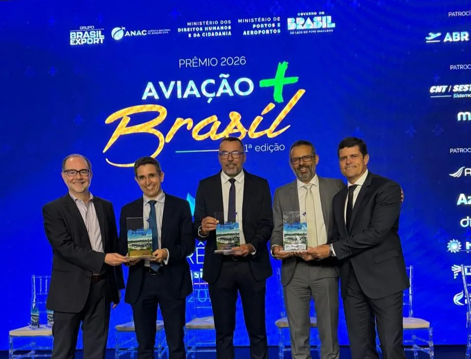 Aeroporto de Aracaju é eleito o melhor do Nordeste no Prêmio Aviação Mais Brasil