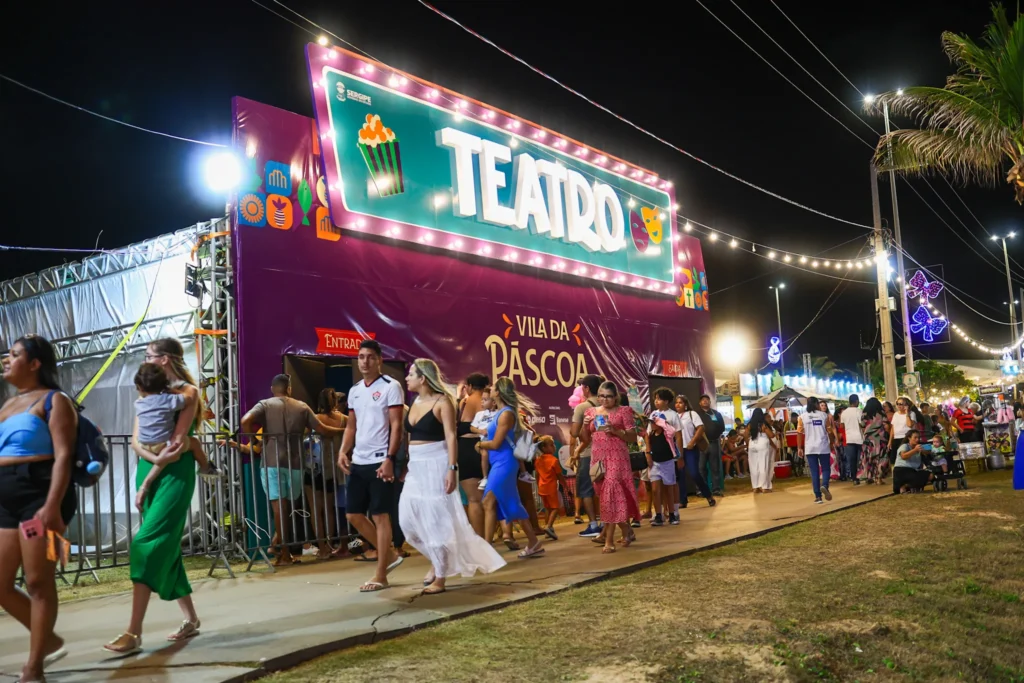 Vila da Páscoa 2026 terá programação teatral com dois espetáculos diários