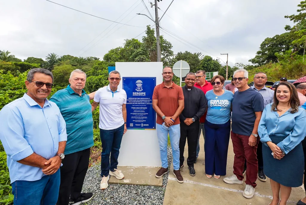 Governo de Sergipe entrega obra do Caminho de Santa Dulce dos Pobres em São Cristóvão