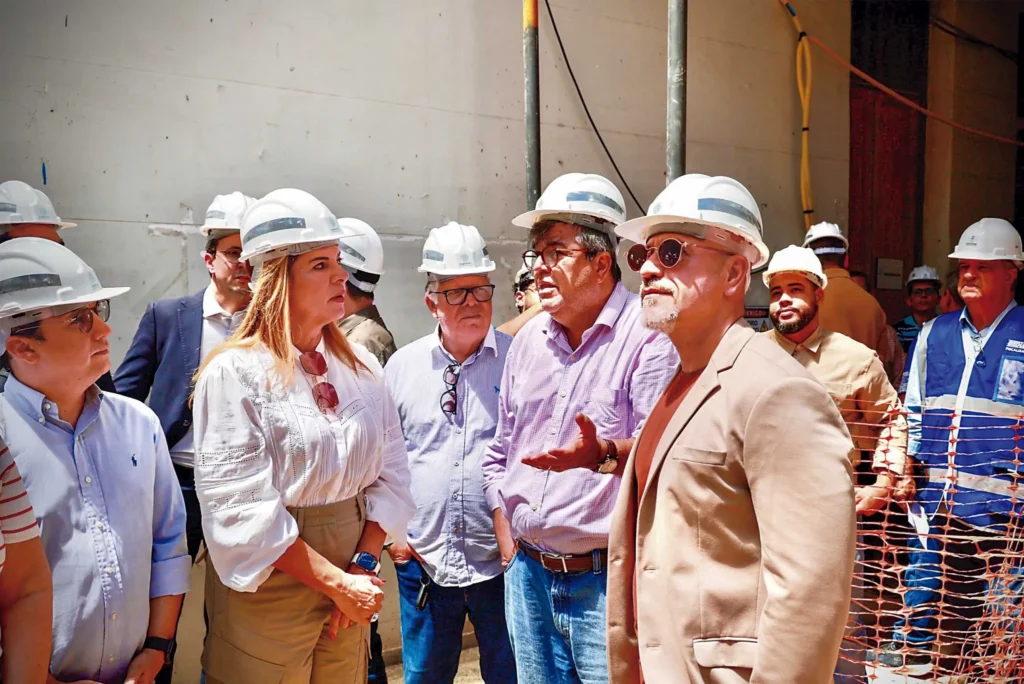 Governadora em exercício visita obras da implantação da Pinacoteca de Sergipe