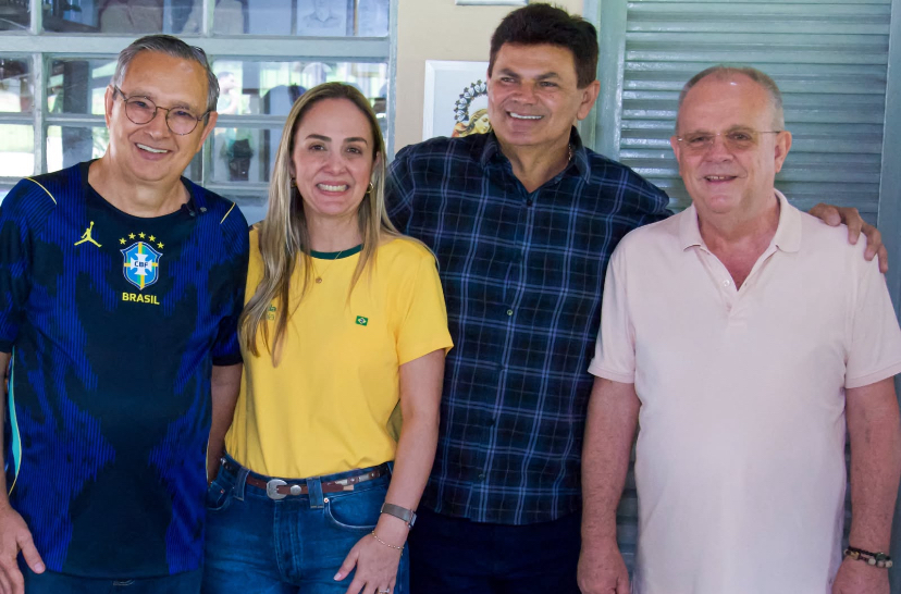 Simão Dias: Eduardo Amorim é recebido por Priscila Felizola e Belivaldo Chagas