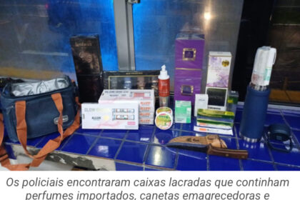 PRF apreende carga de canetas emagrecedoras e creme à base de cannabis